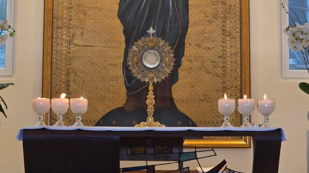 Inauguration of the new Chapel of Perpetual Adoration in El Salvador