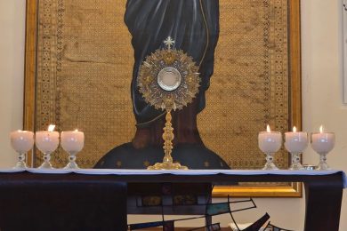 Inauguration of the new Chapel of Perpetual Adoration in El Salvador
