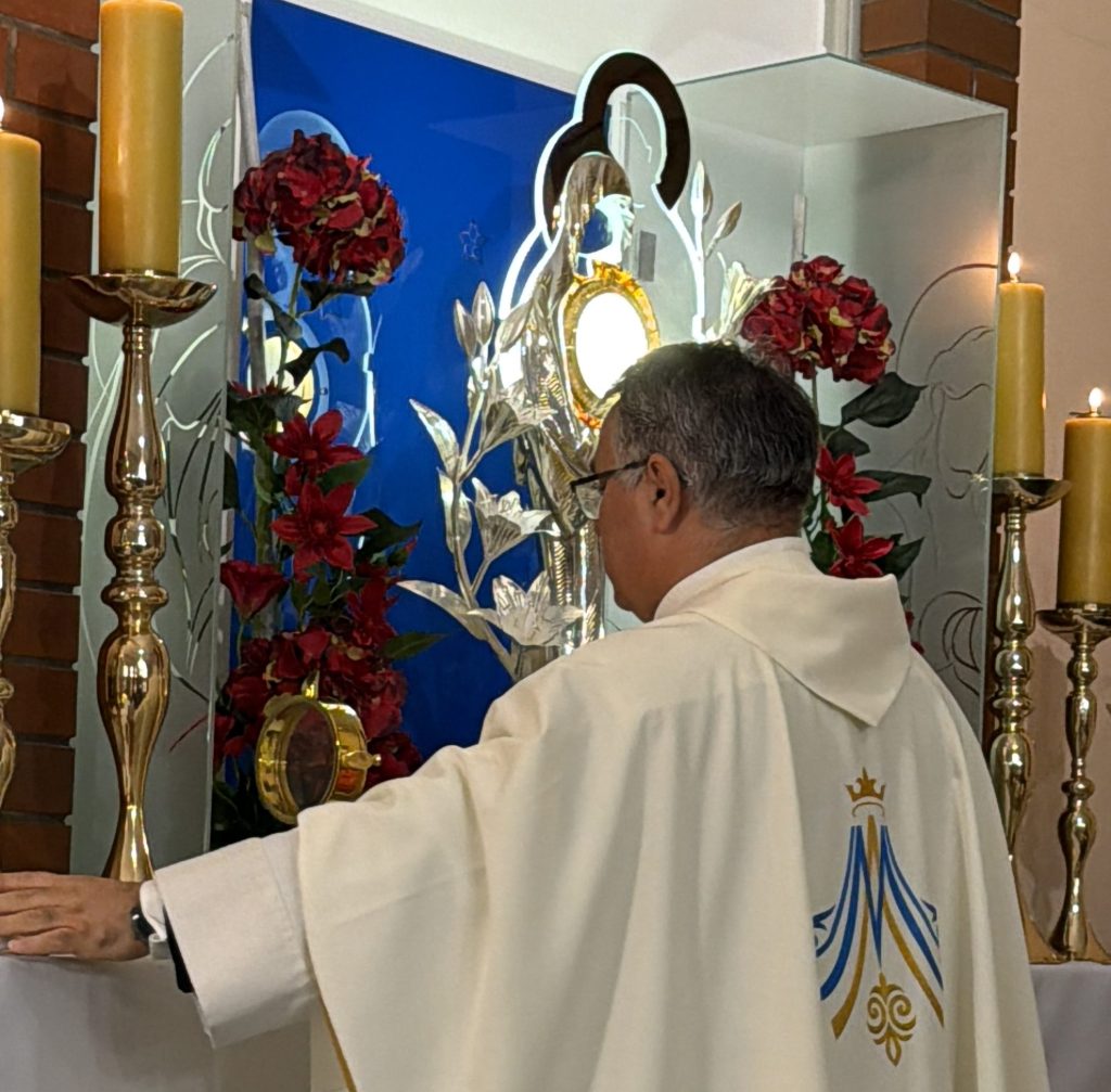 New Star on the Mantle of Our Lady Queen of Peace in Płock