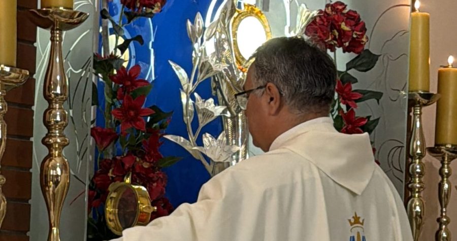 New Star on the Mantle of Our Lady Queen of Peace in Płock